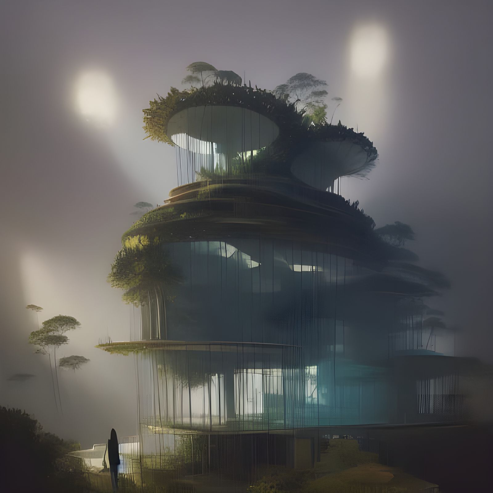 Futuristic House with Strange Furnishings: Maximalist Interi...