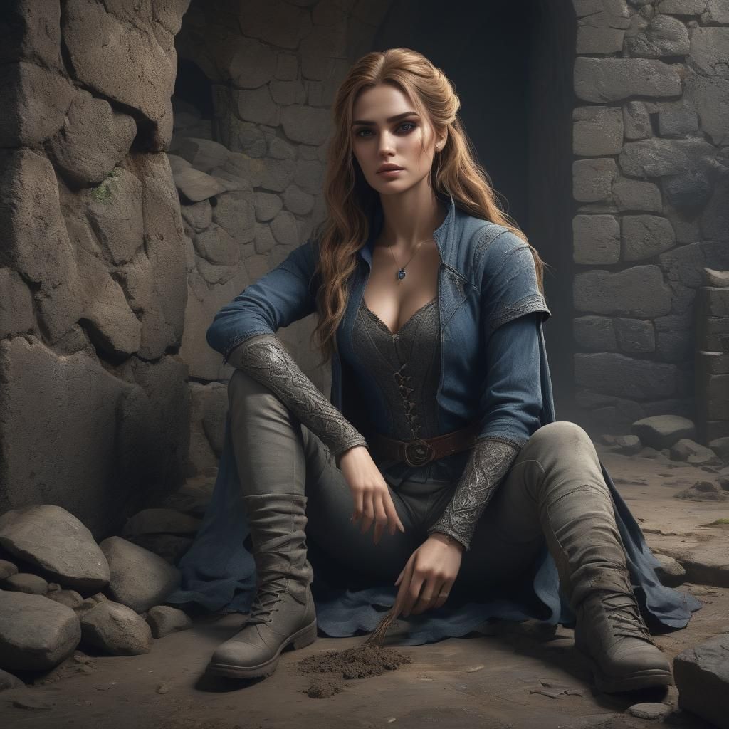 Feyre: Captive in a Stone Cave