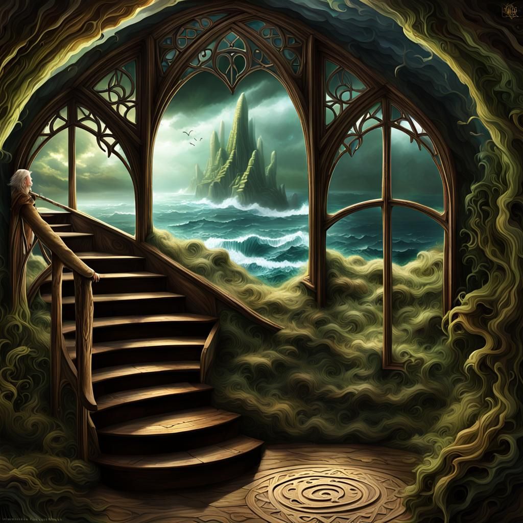 ○ELVEN FAIRY FANTASY LANDSCAPE NATURE HIDDEN WORLD COLLECTION○

DIFFERENT % PROMPT WEIGHT