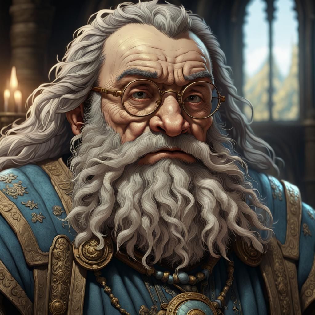 Grizzled Dwarf Cleric