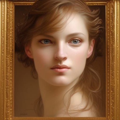 Photorealistic Portrait of a French Lady in Renaissance Styl...