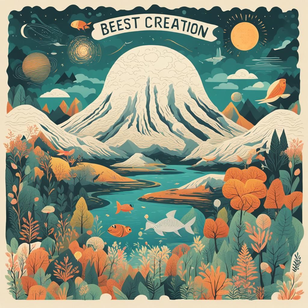 Fantastical Matte Painting with Deep Colors