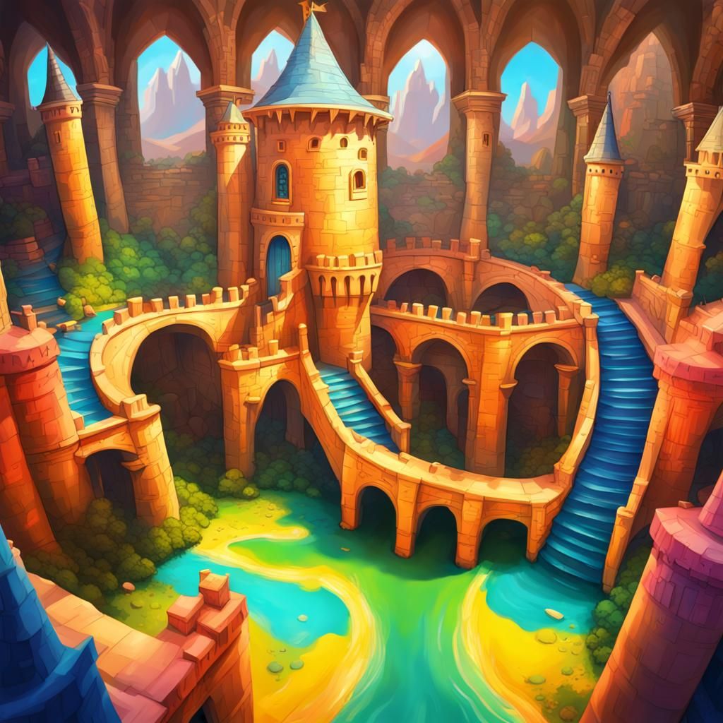 Fantasy castle