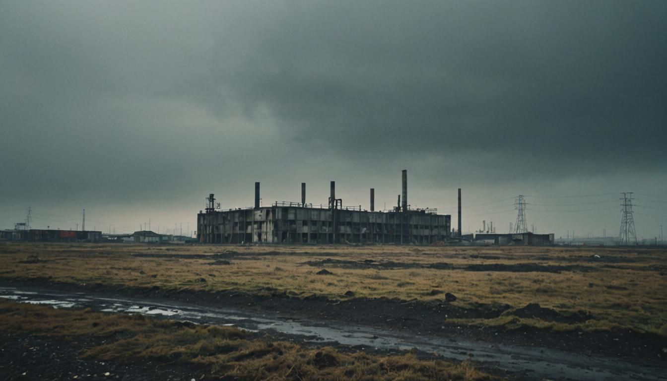 Eerie Surreal Abandoned Landscape in 8k Resolution