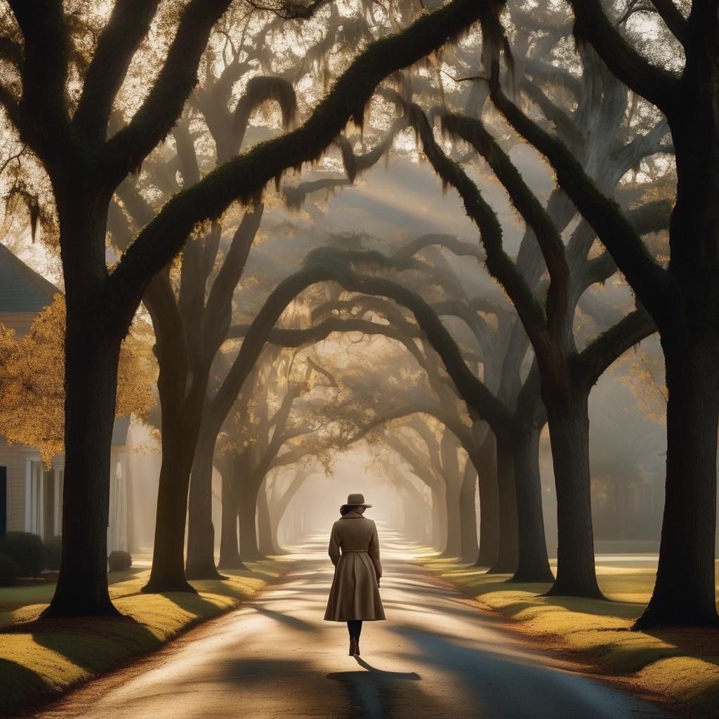 Peaceful Stroll on a November Morning