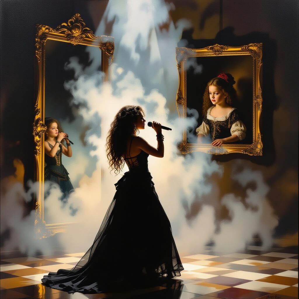 Shakira's Ethereal Performance: L'Enfant dans le Miroir