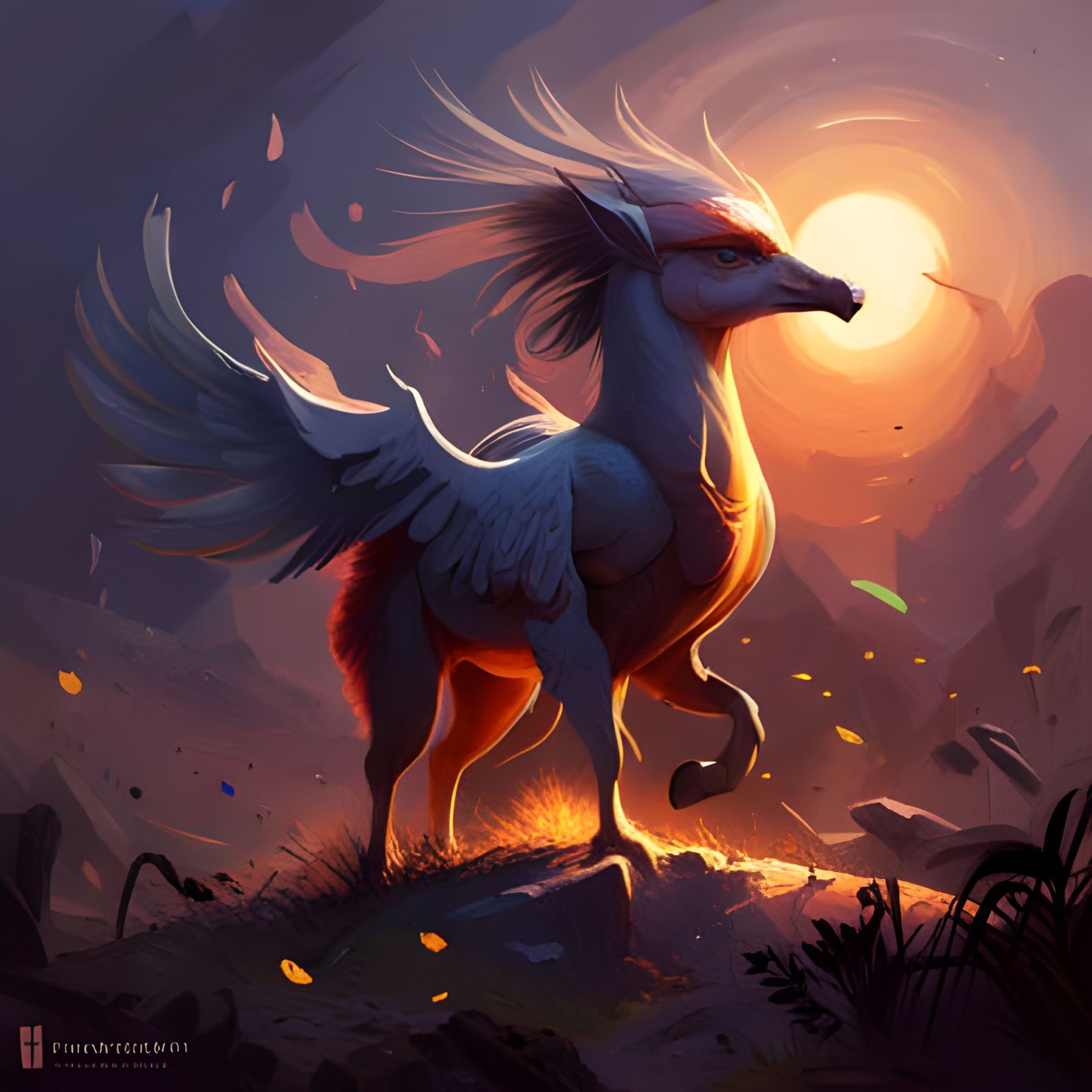 SDXL Hippogriff