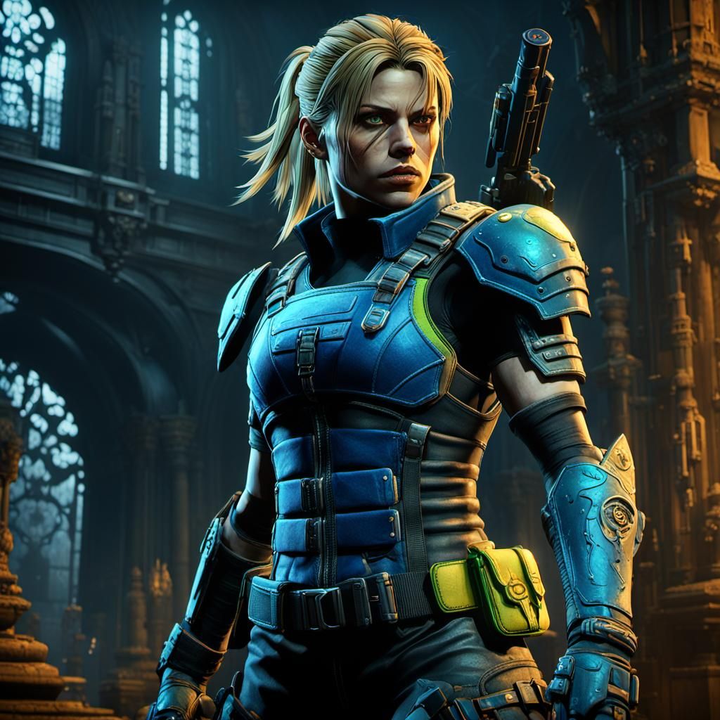 Sonya Blade: Dark Fantasy Concept Art