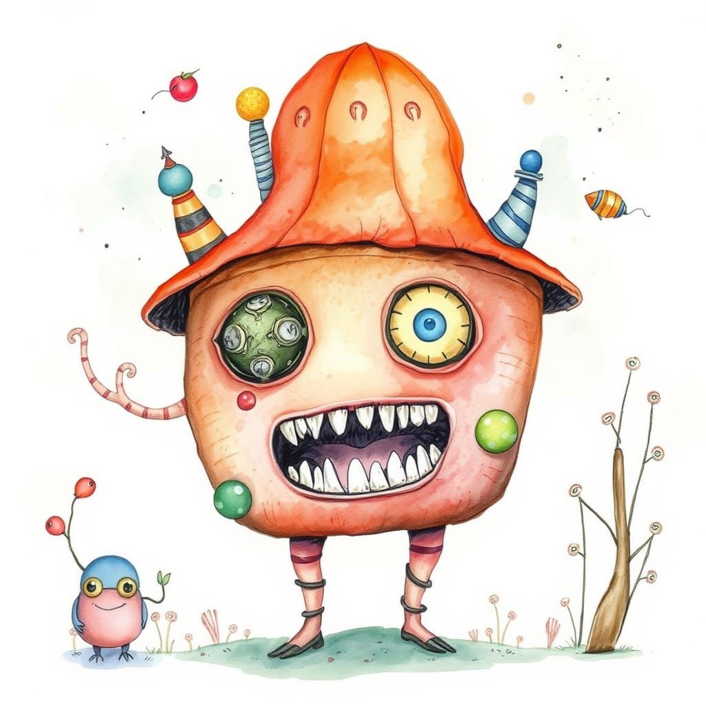 Whimsical Watercolor Art