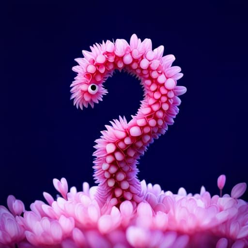 Adorable Nature Punk Question Mark Image