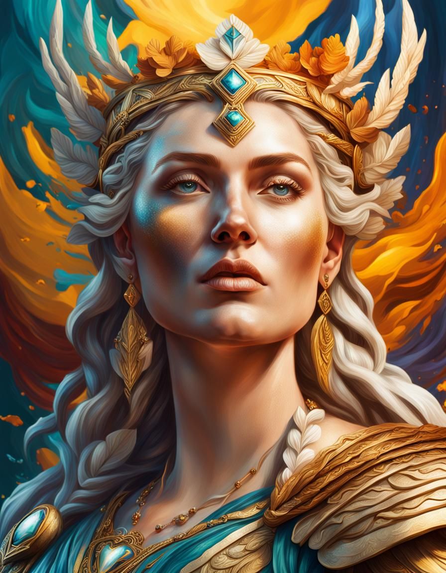 Frigga Nordic goddess of love, marriage, and motherhood.