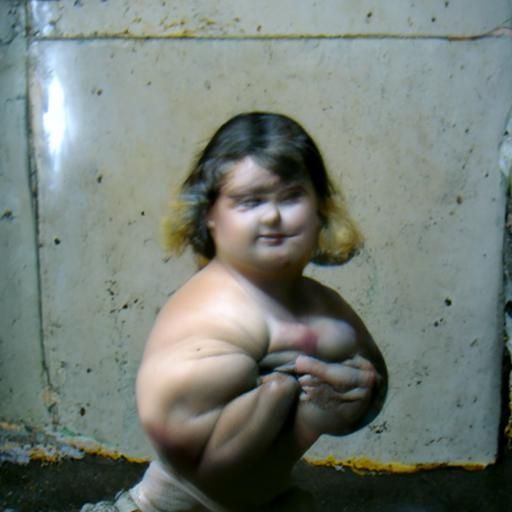 Combined Photo of Girl, Bodybuilder, and Lady