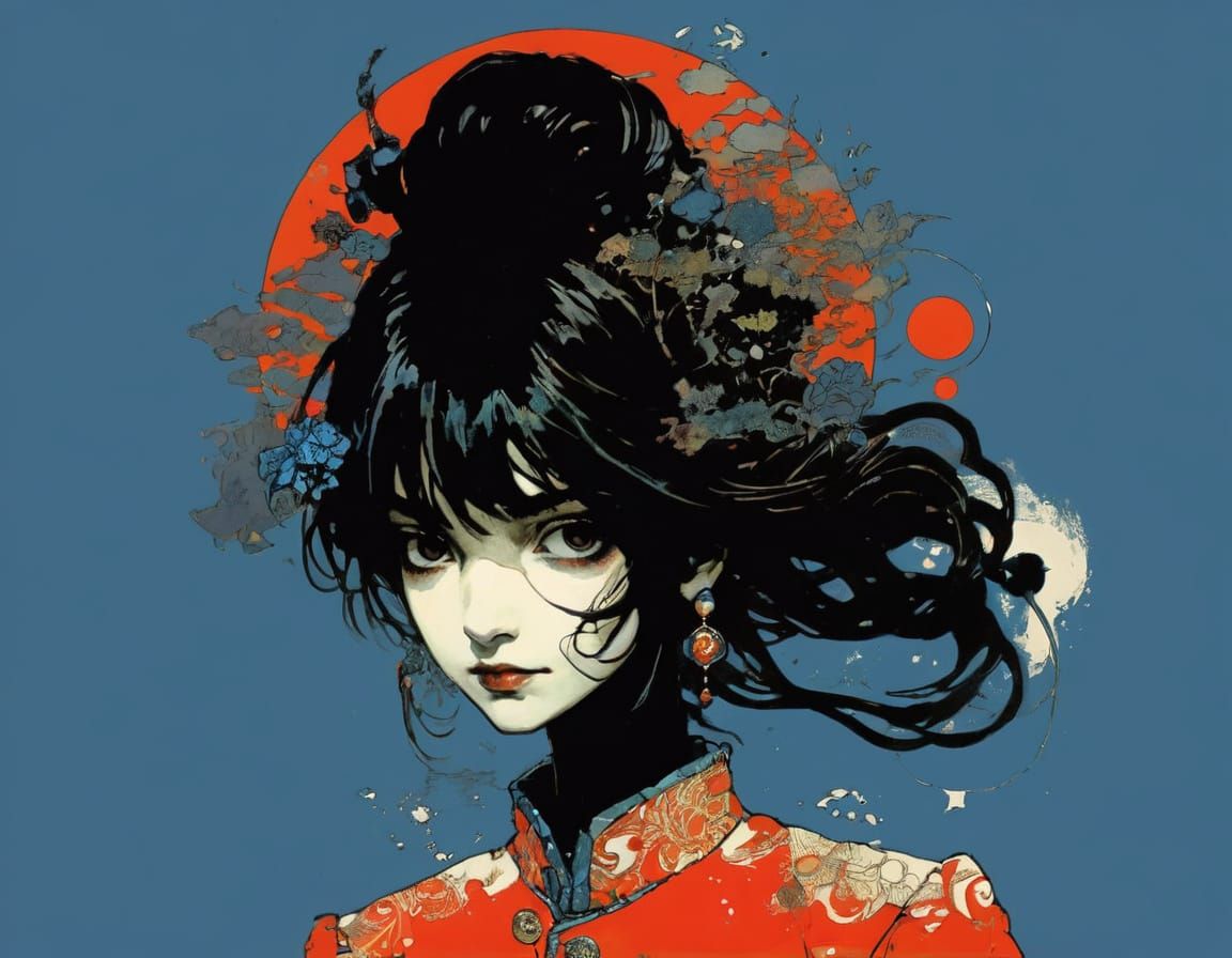 Artistic Mashup of Legendary Illustrators