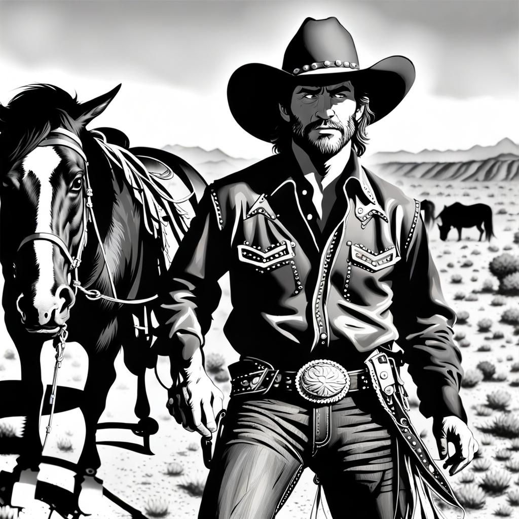 The Last Cowboy: A Portrait of Western Solitude