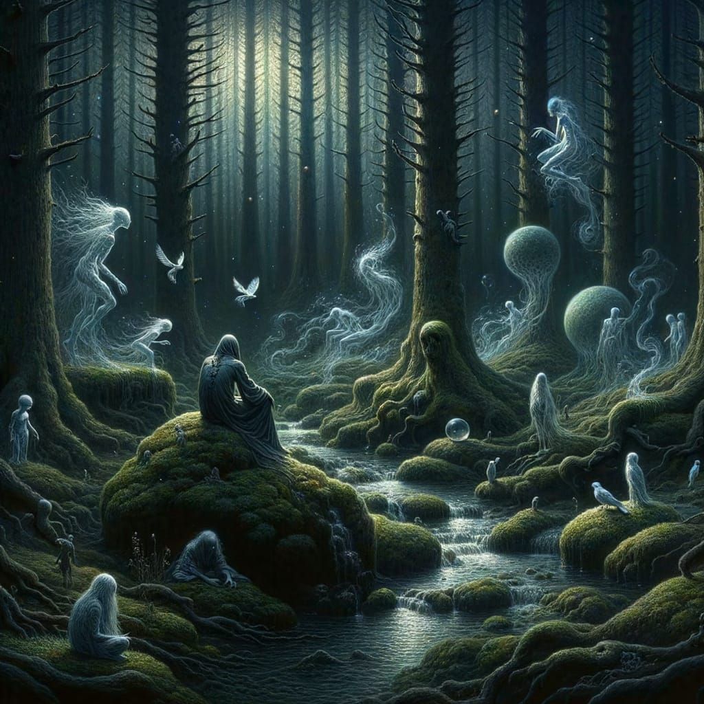Whispers in the Woodland: A Mystical Gathering