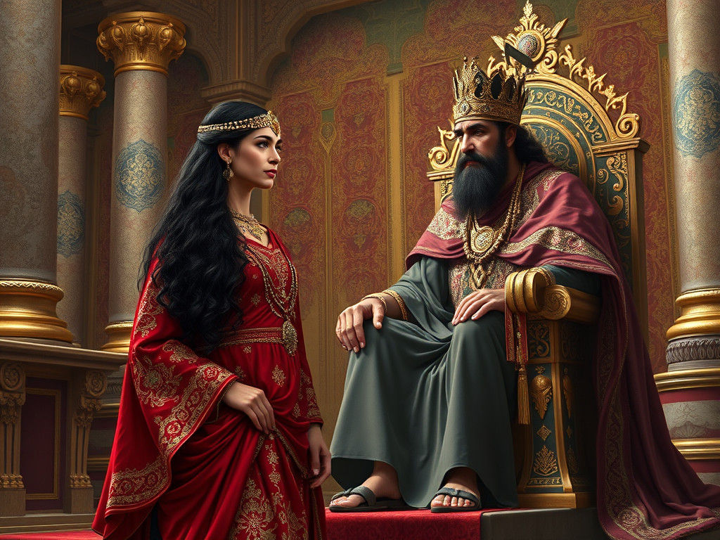 Hebrew Queen Before the Persian King