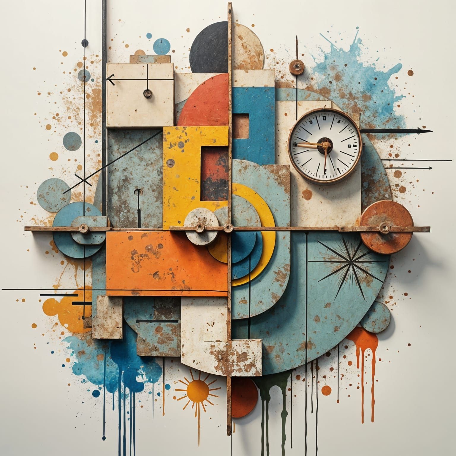 Abstract Image Generated From Simple Prompt