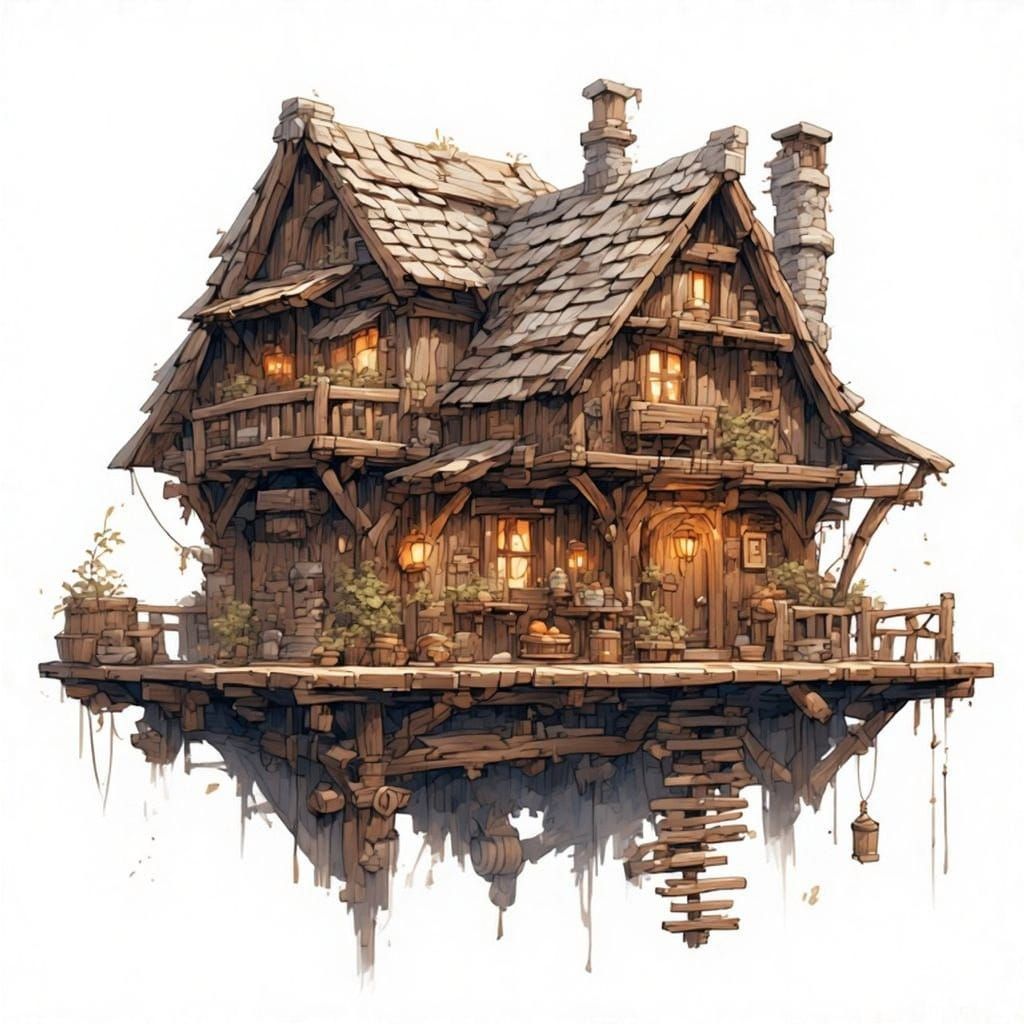 Abstract Woodworks: AI Interpretation