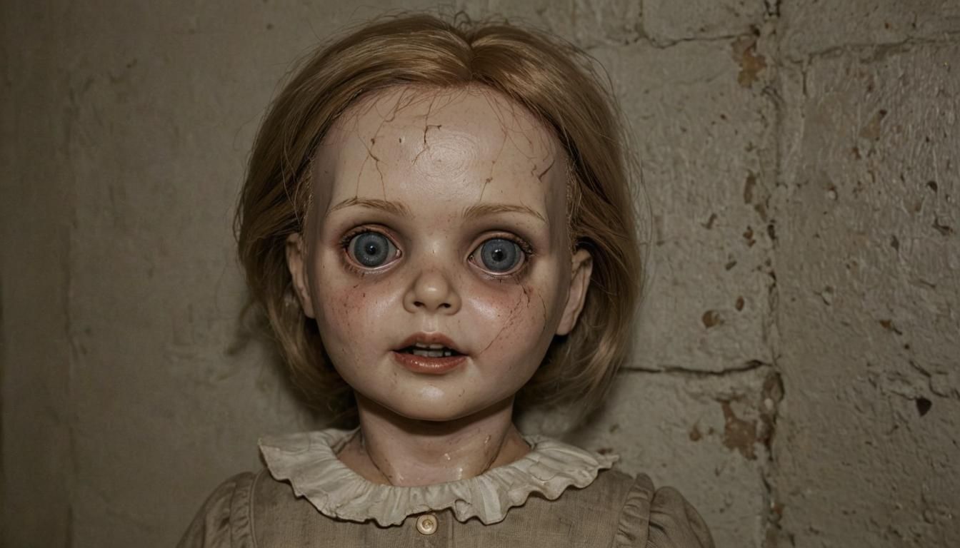 Haunted Annabelle Doll in Abandoned Asylum