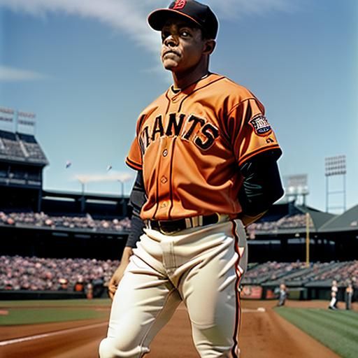 Willie Mays of Sam Francisco Giants one of the best ever