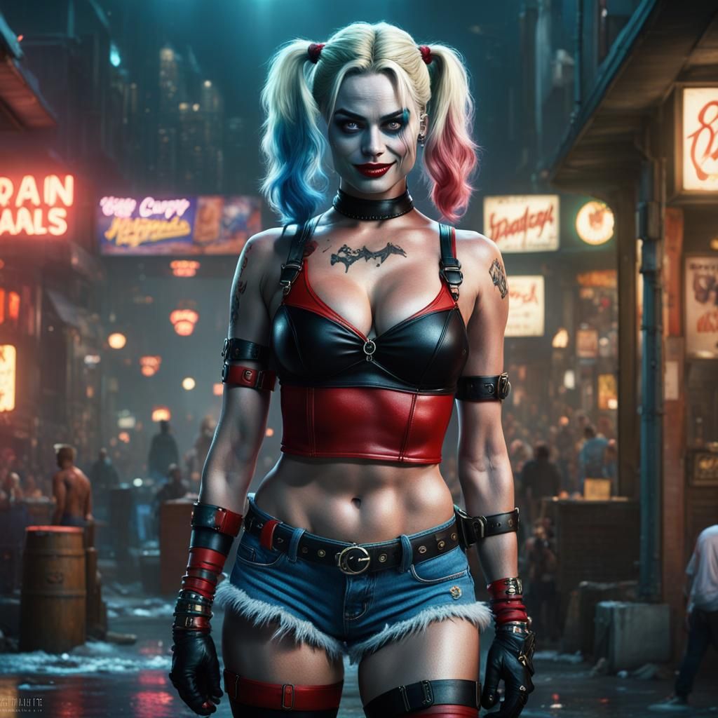 Harley Quinn in the club