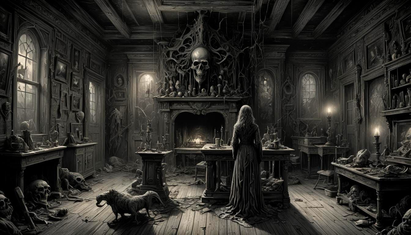 Inside a Haunted House