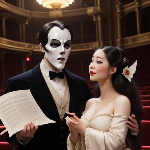 Phantom of the Opera Watches Madame Butterfly