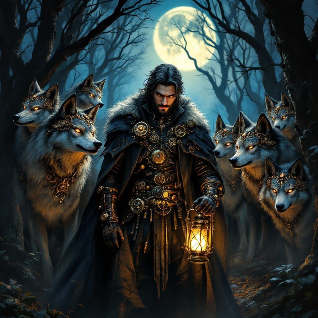 Steampunk Wolves and Vampire Hunters of 1350