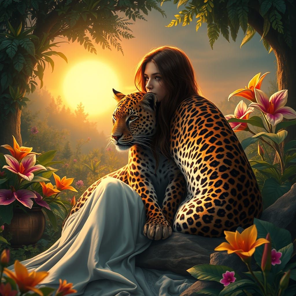 Mother and Daughter in Enchanted Realms