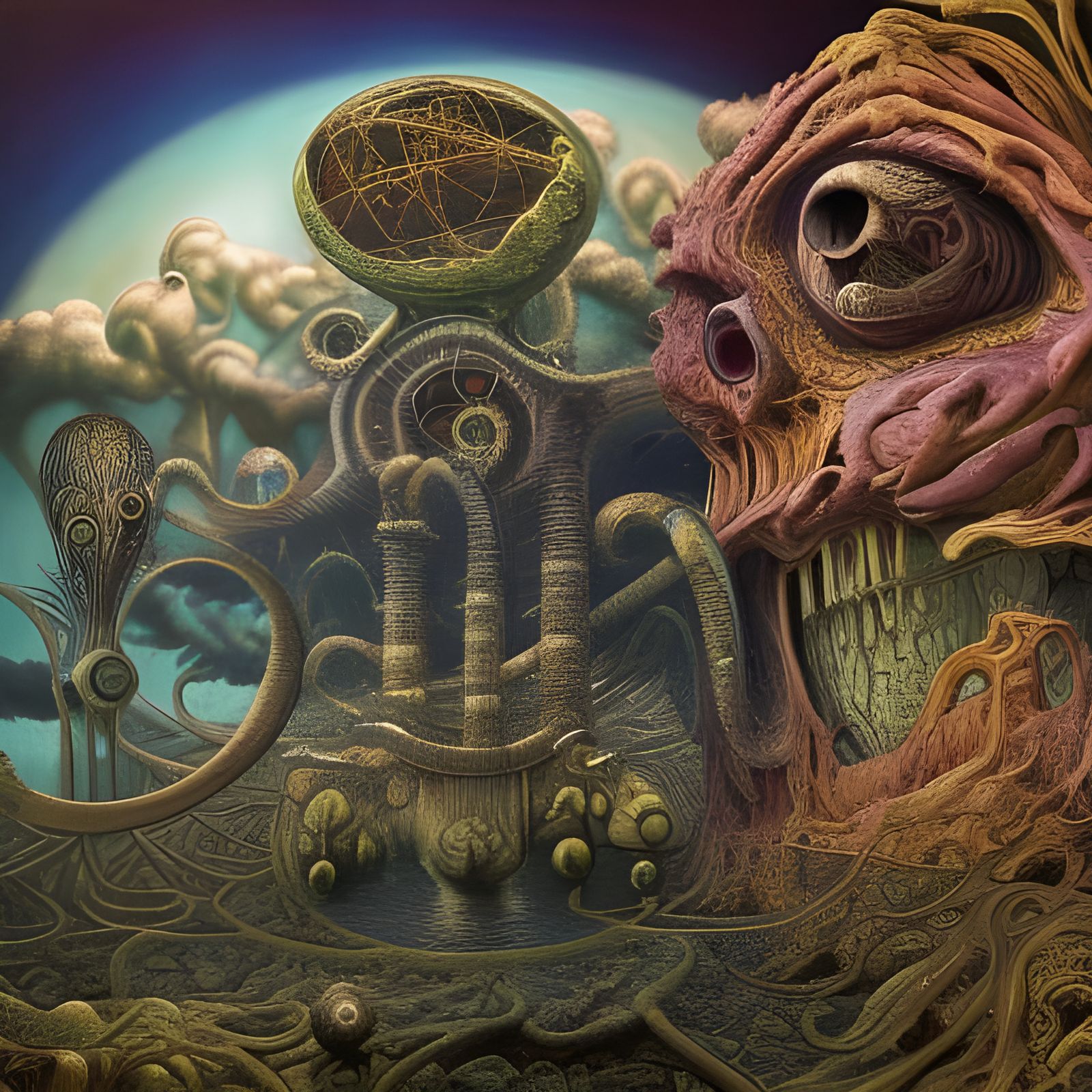 Otto Rapp's Inner Life in a Surreal Universe