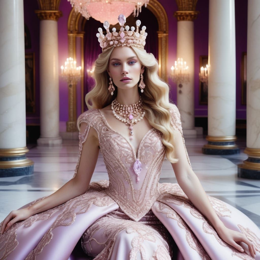 Crystal Cheetah Guardian in Galactic Palace