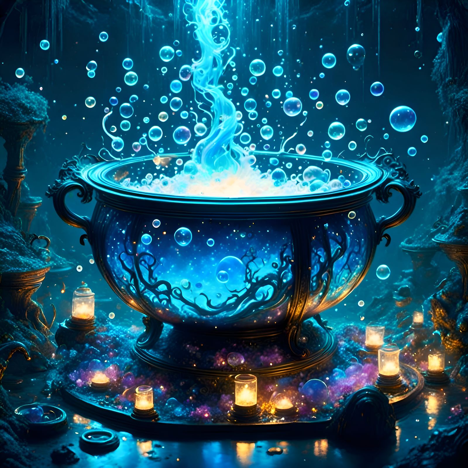 Bubble Bubble, Toil and Trouble...