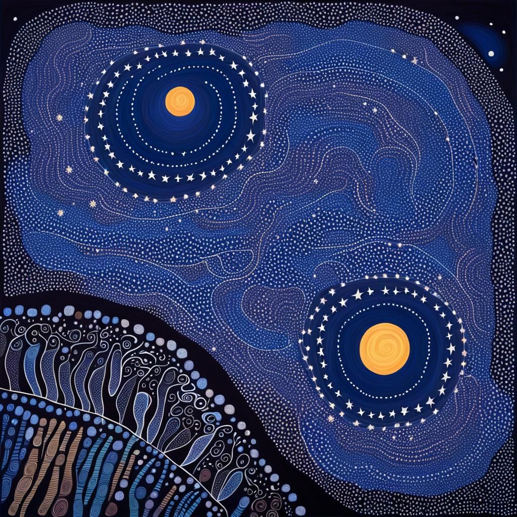 Aboriginal Rock Art: Stars Dreaming Songlines
