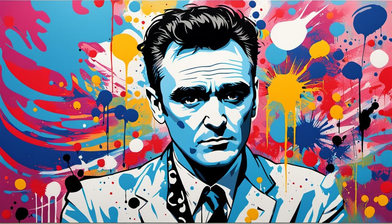 Morrissey in Pop Art Style, Henri Matisse Inspired