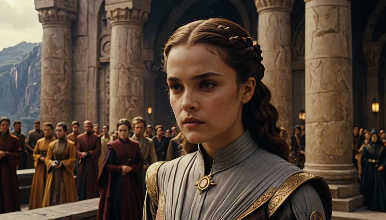 Padmé Amidala Cinematic Film Still