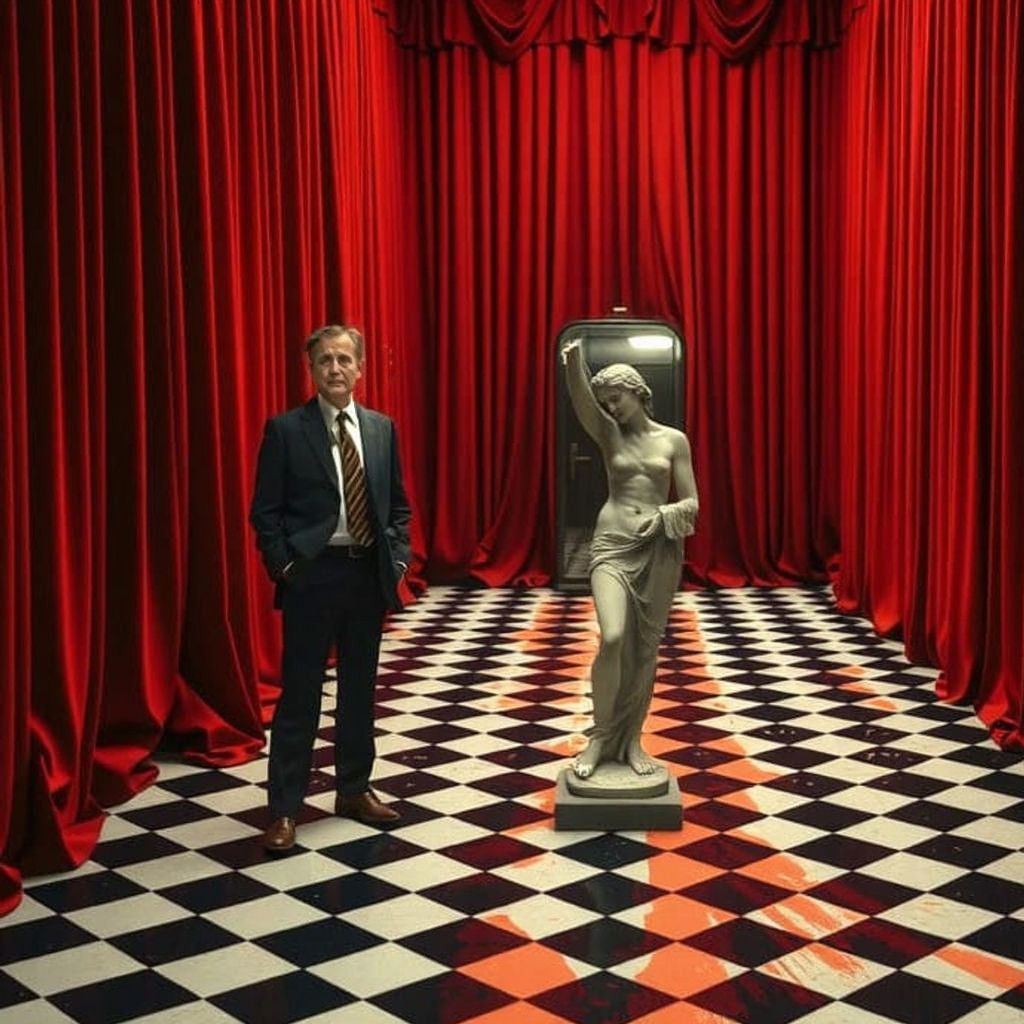 A Surreal Meeting in the Waiting Room of Twin Peaks