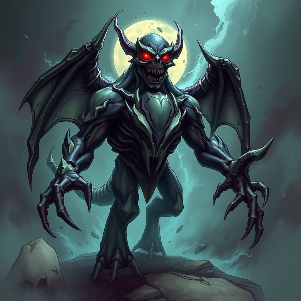 Menacing Terrormorph Creature Design