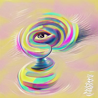 Mesmerizing Hypnotic Spiral Design