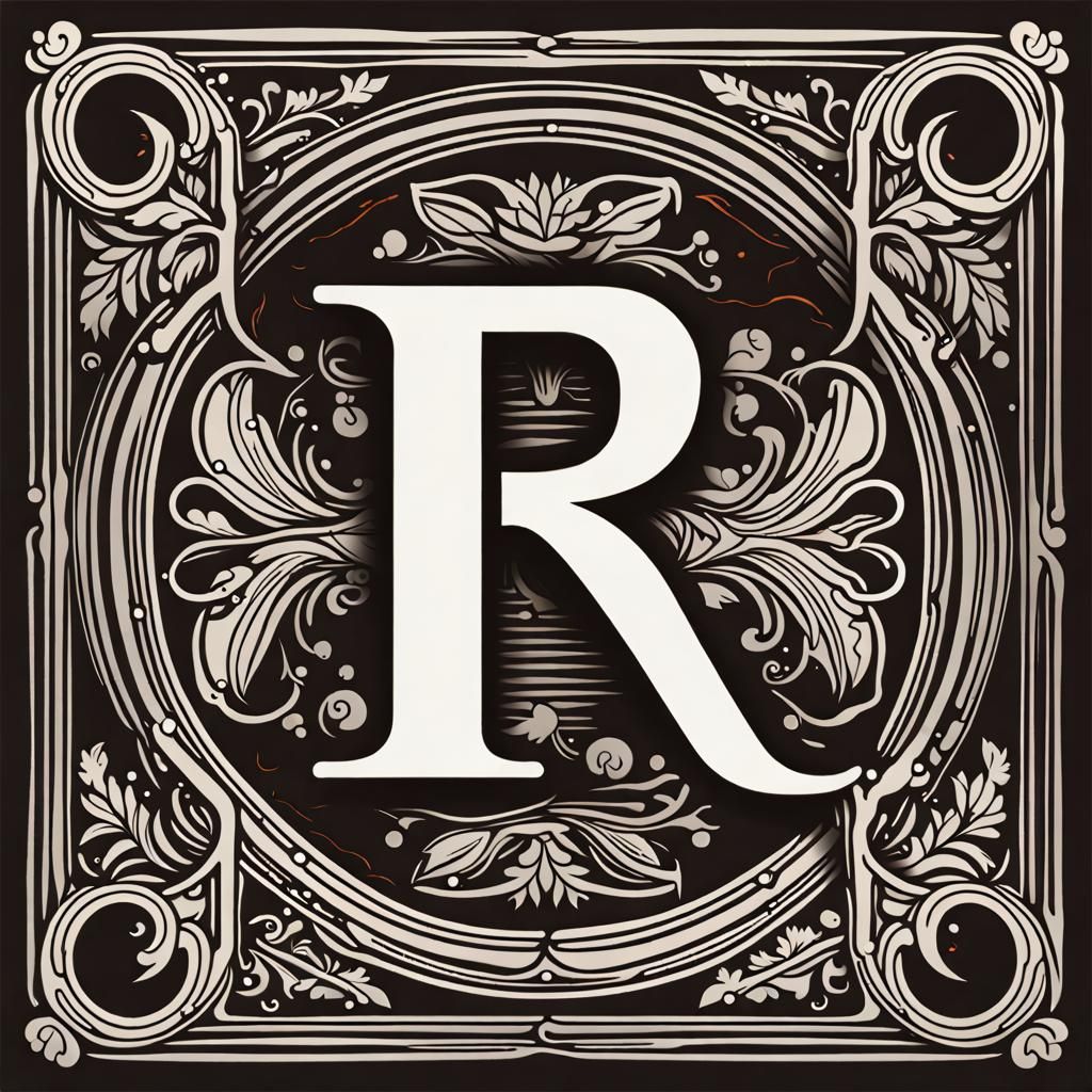Modern Letter R Logo Design