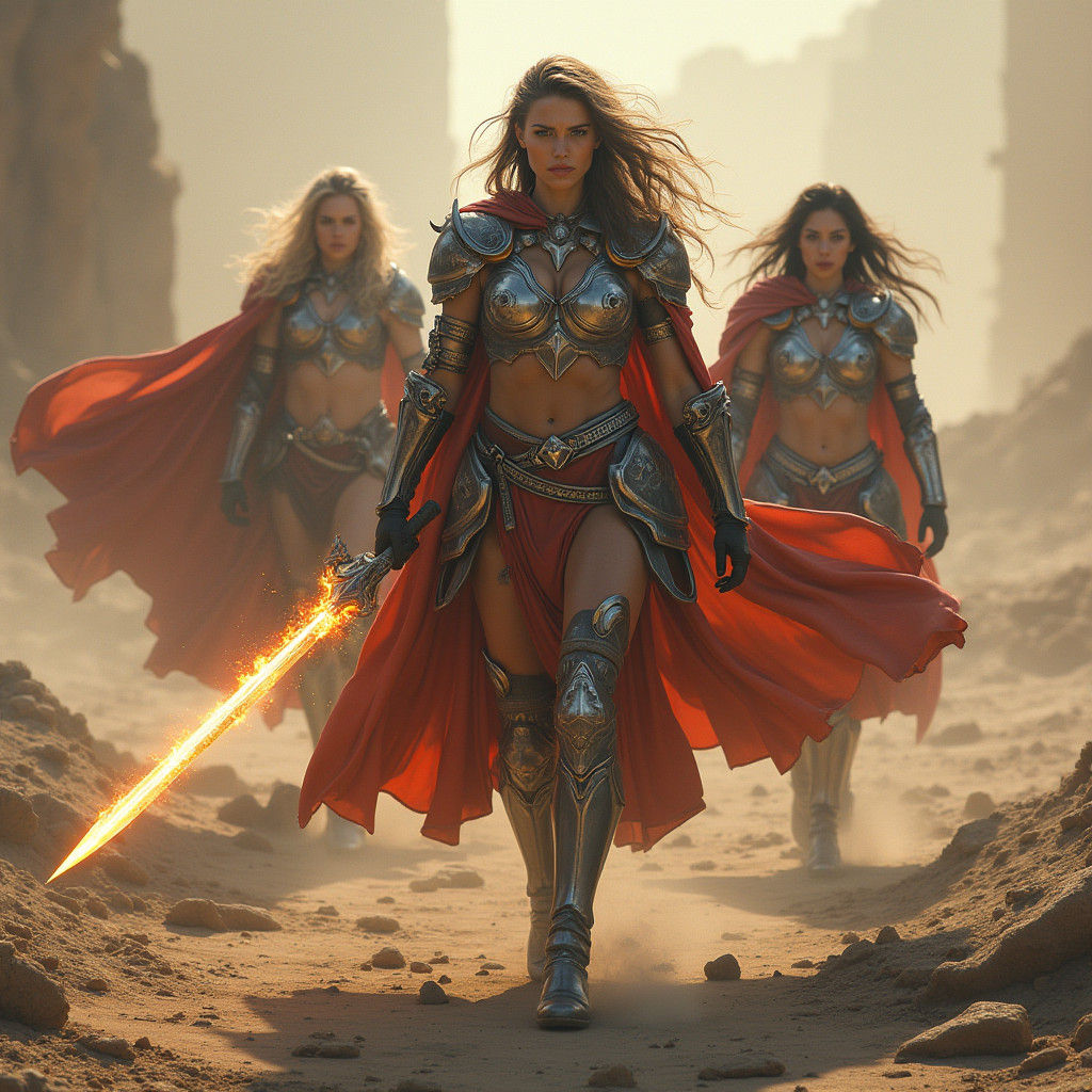 Powerful Women Command Post-Apocalyptic Wasteland