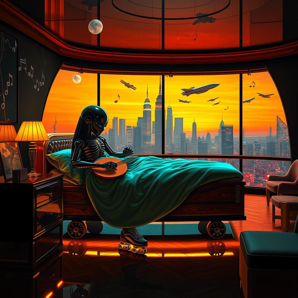 Disco Space Opera with Ettore Sottsass Decor