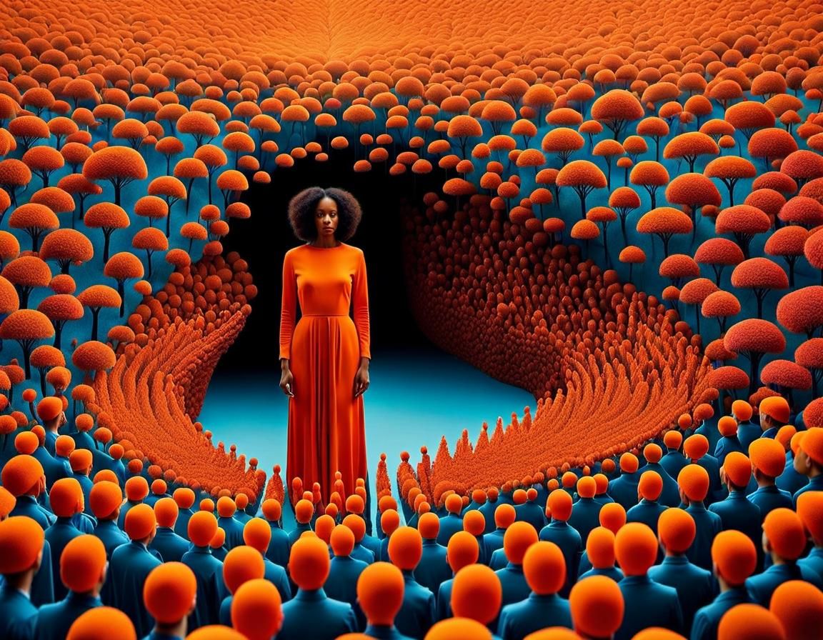 Surreal Autostereogram: Ode to Artistic Expression