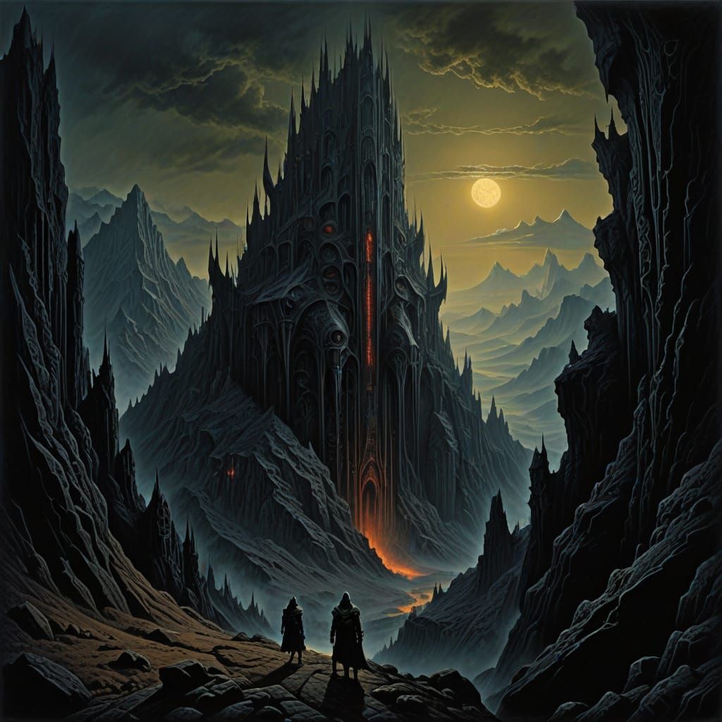 By H.R. Giger, Wayne Barlowe, Zdzisław Beksiński, Brom: A da...