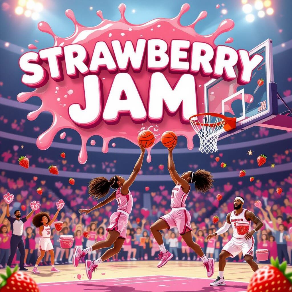 Strawberry Jam Movie Poster: PG Rating Action