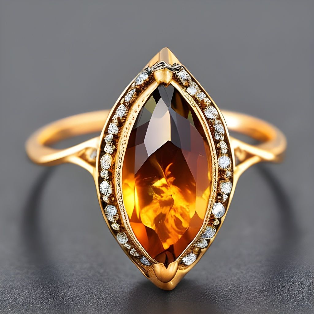 Sunken Treasure: Jeweled Ring with Internal Fire