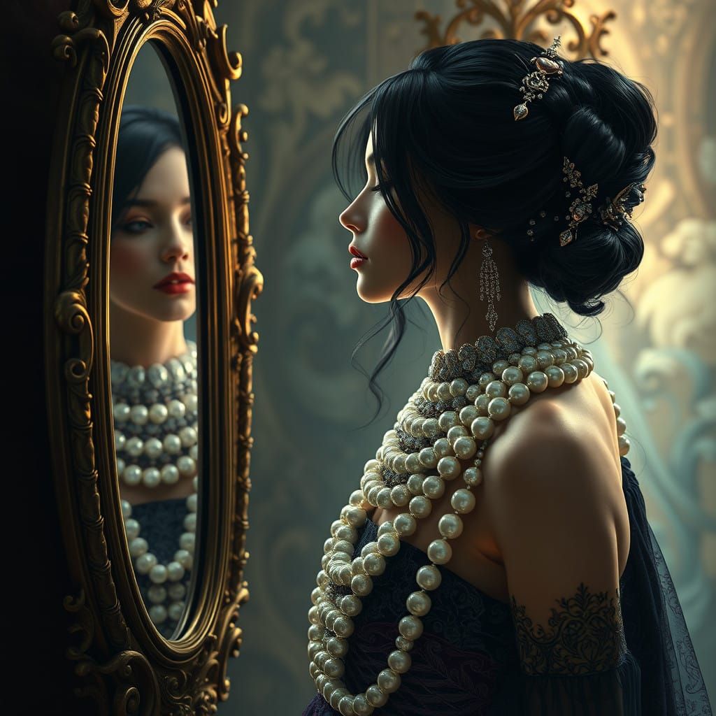 Ethereal Beauty in Antique Luxury