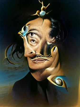 Surreal Dreamscape with Melting Clocks