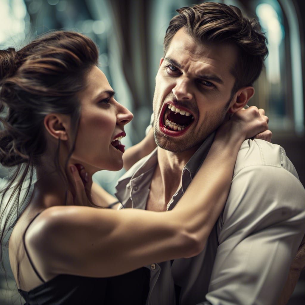 "Arrgh I wish I had Fangs!" "Are you one of those "Twilight"...