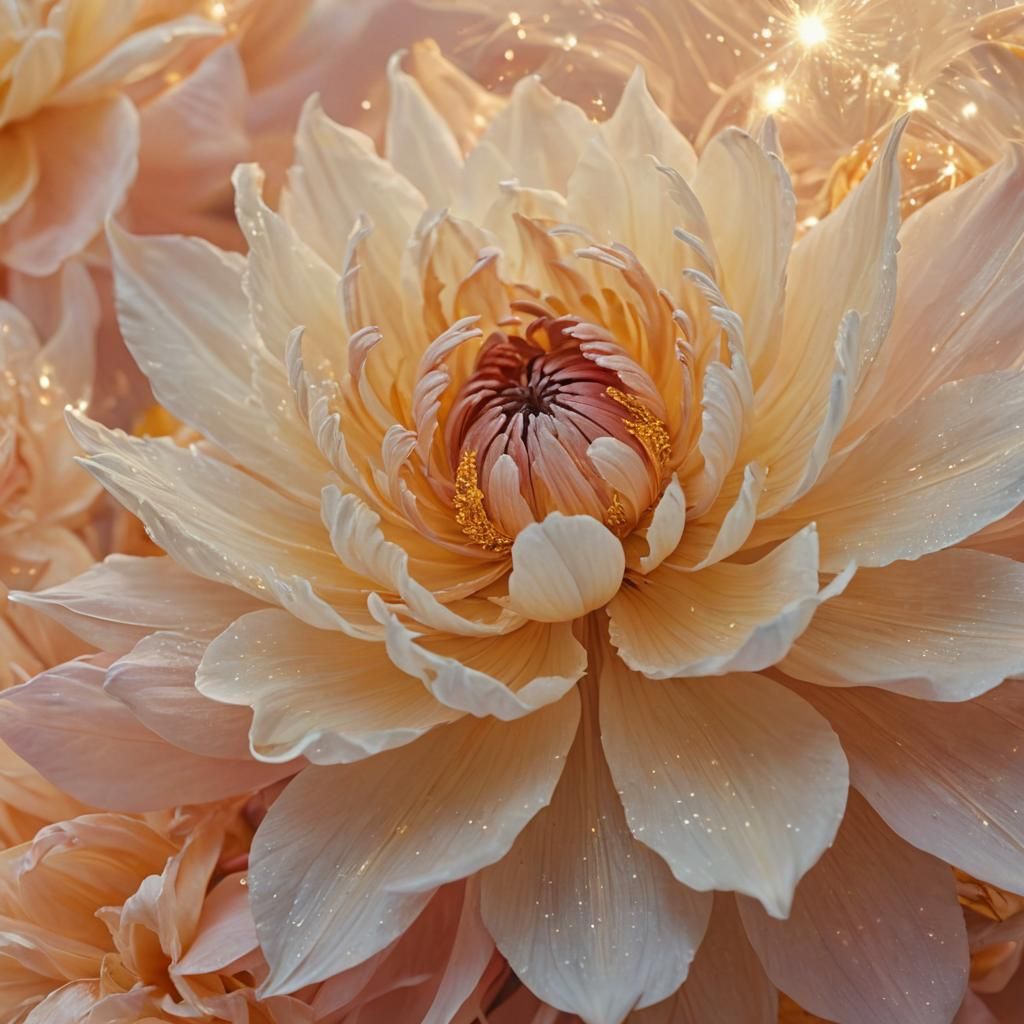 Dreamlike Bloom Unveils Ethereal Light in Surreal Style