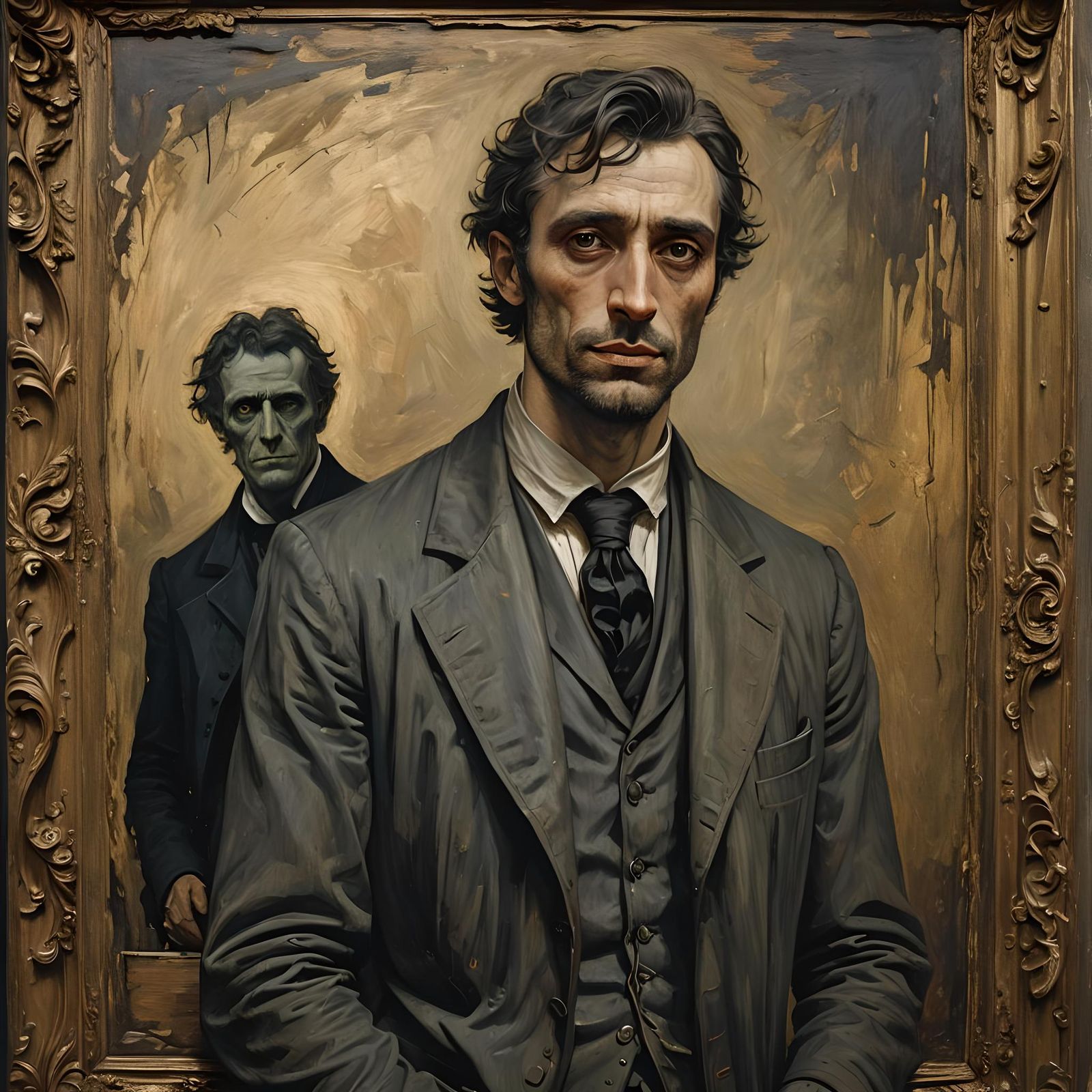 Modern Man and His Victorian Horror Portrait